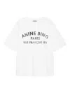 Anine Bing Logo-print T-shirt In White