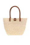 Anine Bing Logo Shoulder Bag In Brown