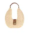 Anine Bing Logo Shoulder Bag In Brown