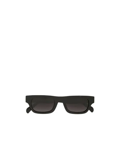 Anine Bing Logo Sunglasses In Black