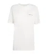 Anine Bing Spray-paint Logo T-shirt In White