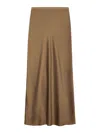 Anine Bing Bar Silk Midi Skirt
