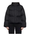 Anine Bing Long Sleeve Cotton Coat In Black
