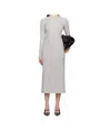 Anine Bing Jo Maxi Dress In Grey