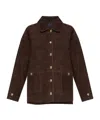 Anine Bing Long Sleeve Jacket In Brown