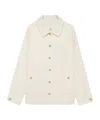 Anine Bing Long Sleeve Jacket In White