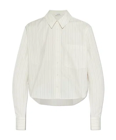 Anine Bing Long Sleeve Shirt In Neutral