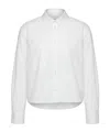 Anine Bing Long Sleeve Shirt In White
