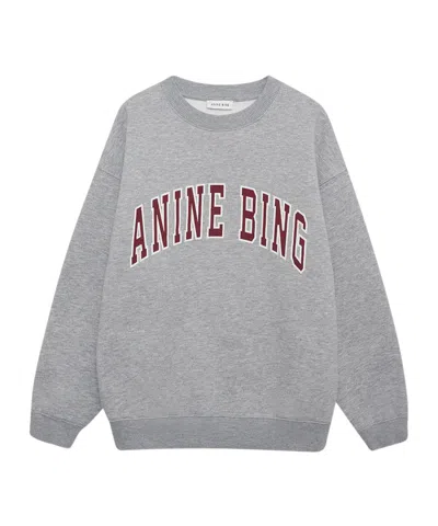 Anine Bing Long Sleeve Sweatshirt In Red