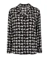 Anine Bing Long-sleeved Button Shirt In Black