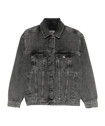 ANINE BING ANINE BING RORY BUTTON-UP DENIM JACKET