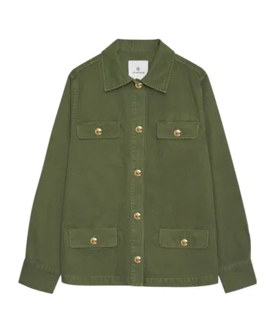 Anine Bing Corey Jacket In Green