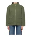 Anine Bing Henry Jacket In Army Green In Green