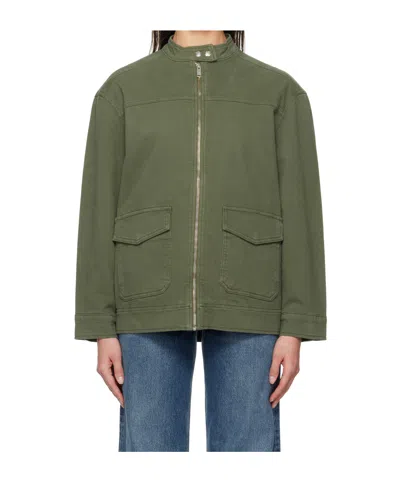 ANINE BING LONG-SLEEVED CASUAL JACKET