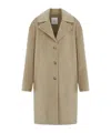 Anine Bing Long-sleeved Coat In Neutral