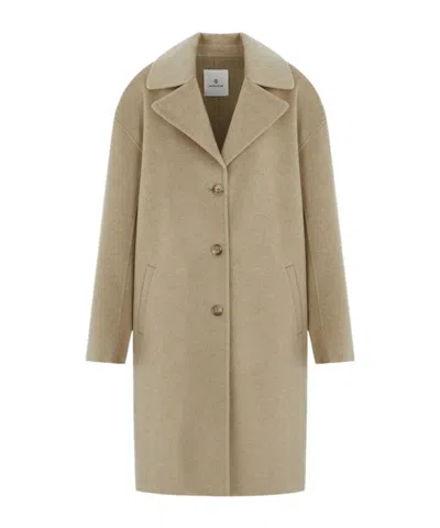 Anine Bing Long-sleeved Coat In Neutral