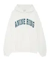 Anine Bing Long-sleeved Logo Sweater In Red