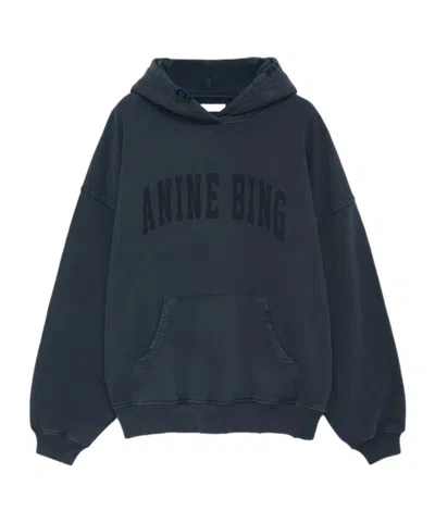 Anine Bing Long-sleeved Sweater In Black