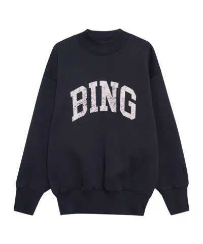 Anine Bing Long-sleeved Sweater In Blu