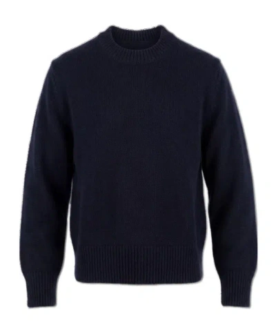 Anine Bing Long-sleeved Sweater In Blue