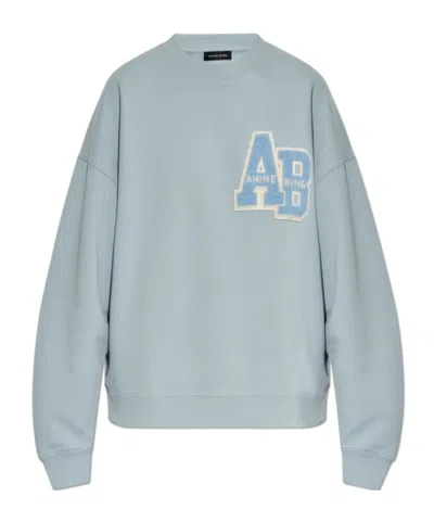 Anine Bing Long-sleeved Sweatshirt In Animal Print