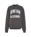 Anine Bing Miles Branded-print Sweatshirt In Black