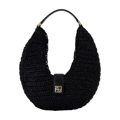 Anine Bing Lou Monogram Shoulder Bag