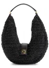 Anine Bing Lou Bag Monogram - Black One In Black