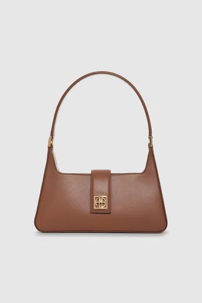 Anine Bing Lou Shoulder Bag - Cognac One