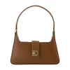 Anine Bing Lou Shoulder Bag - Cognac One