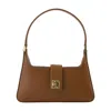 Anine Bing Lou Shoulder Bag In Brown
