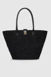 Anine Bing Lou Tote Monogram - Black One