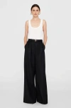 Anine Bing Lou Trouser In Black
