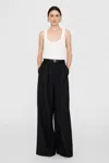 ANINE BING ANINE BING LOU TROUSER IN BLACK
