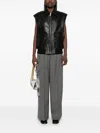 Anine Bing Lou Trousers In Grey