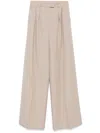 Anine Bing Taupe Lou Trousers In Neutrals