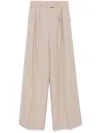 Anine Bing Taupe Lou Trousers In Neutrals