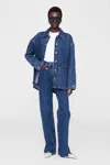 Anine Bing Luca Jacket - Clean Indigo Denim Xxs