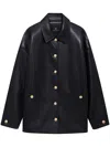 Anine Bing Womens Black Lydia Sequin-knit Tweed Jacket In 黑色