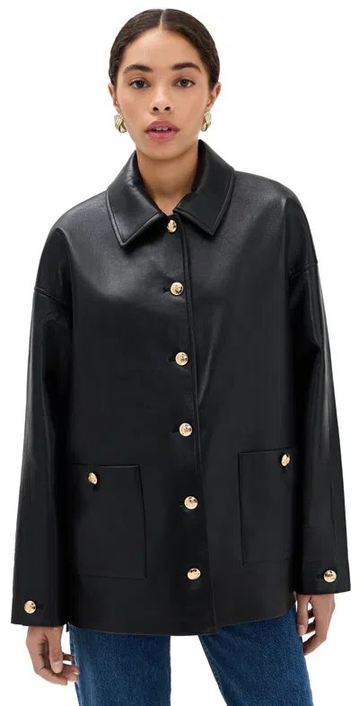 ANINE BING LUCA JACKET BLACK
