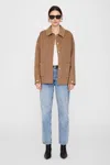 Anine Bing Luca Jacket In Camel Cashmere Blend In Camel