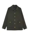 Anine Bing Luca Jacke Aus Woll-kaschmirgemisch In Black