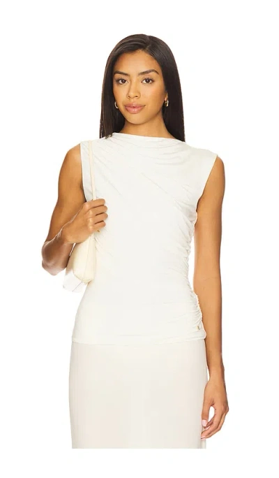Anine Bing Lucia Top In White