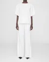 Anine Bing Maddie Top In Ivory In Multi