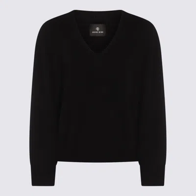ANINE BING ANINE BING BLACK CASHMERE KNITWEAR