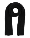 Anine Bing Man Scarf Black Size - Alpaca Wool, Wool, Polyamide, Polyacrylic