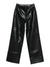 Anine Bing Manon Elasticated Trousers In Black