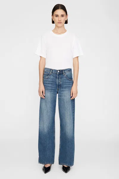 Anine Bing Manon Jean In Mazarine Blue