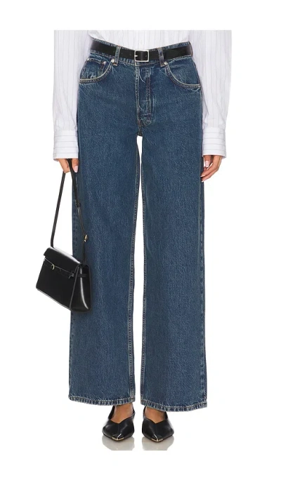 Anine Bing Manon Jean In Sea Blue
