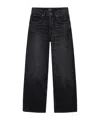 Anine Bing Black Manon Jeans In Black
